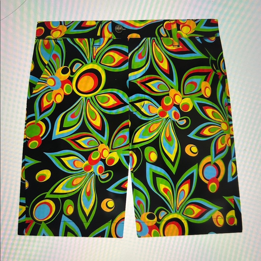 Loudmouth Shagadelic Black Men’s Heritage Short (36W)